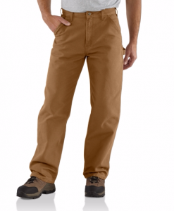 CARHARTT WASHED DUCK WORK PANT CARHARTT BROWN