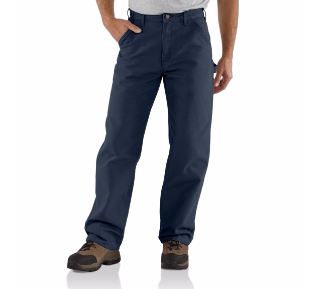 CARHARTT WASHED DUCK WORK PANT PETROL BLUE CARHARTT WASHED DUCK WORK PANT PETROL BLUE