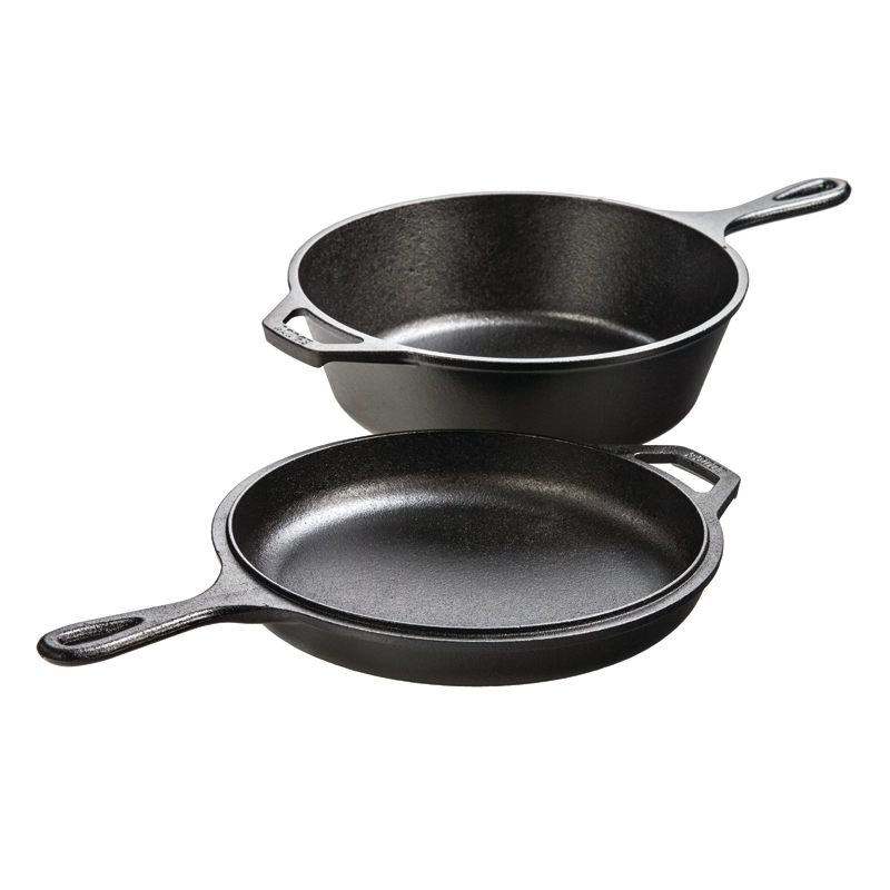 Lodge Logic 3.2 Quart Cast Iron Combo Cooker #LCC3 Lodge Logic 3.2 Quart Cast Iron Combo Cooker #LCC3
