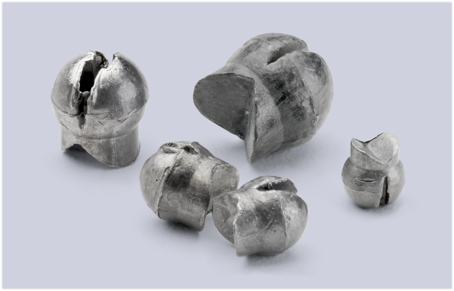 Reusable Split Shot40 bullet weights reusable split -shot 3/0 40 pc.
