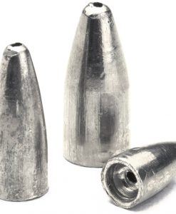 bullet weights slip sinker 1/4 oz ,10 pk.