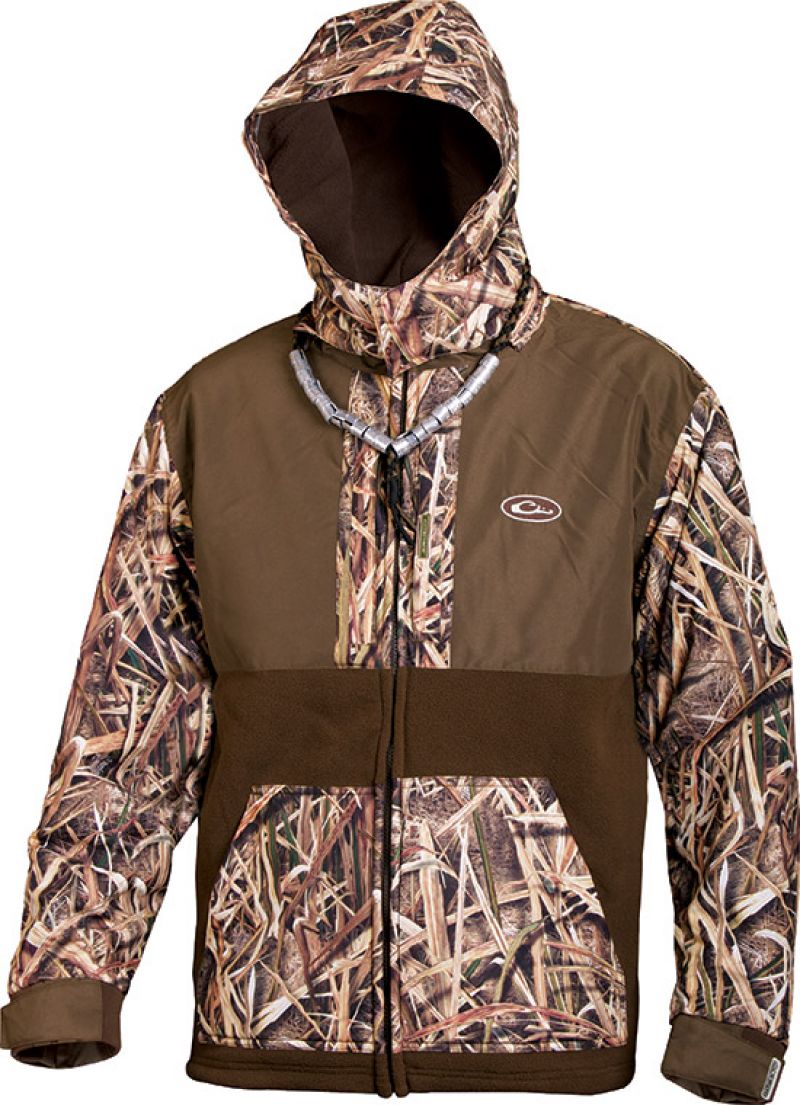 Mossy Oak Shadow Grass Blades drake mst shooter's full zip