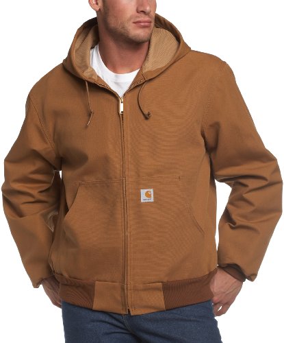 Carhartt Men's Thermal Lined Duck Active Jacket J131 Carhartt Brown carhartt men's thermal lined duck active jacket j131 carhartt brown