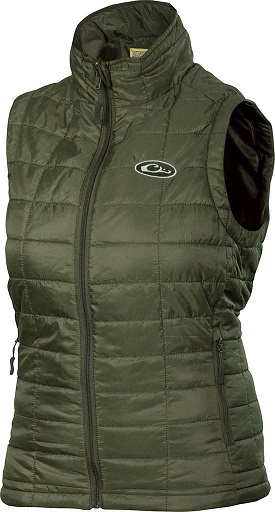 OLIVE Drake Ladies Synthetic Down Pac- Vest