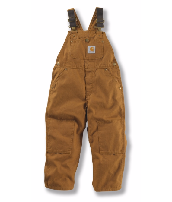 Cm8603 carhartt child's duck washed bib overall