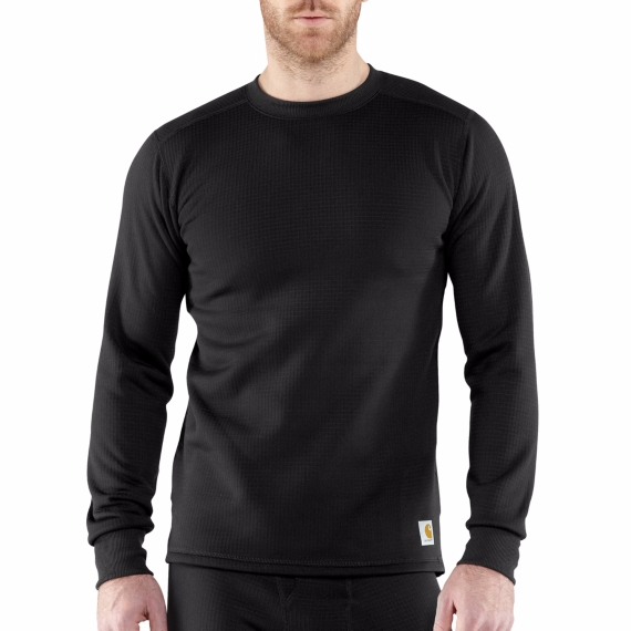 100644 carhartt base force super- cold weather crewneck top