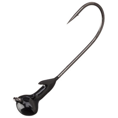 Black strike king tour grade 1/8 oz. football jig head 3 pack