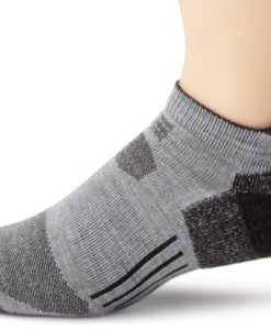 carhartt men's all terrain low cut tab socks, gray, 10-13 sock 6-12 shoe