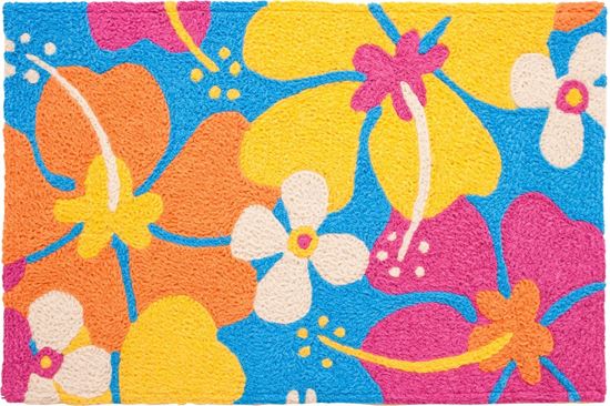 Groovy Hibiscus jellybean groovy hibiscus rug