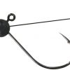 jackall weedless wacky jig heads 3/32 oz. 3 pack