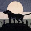 jellybean lab in moonlight rug