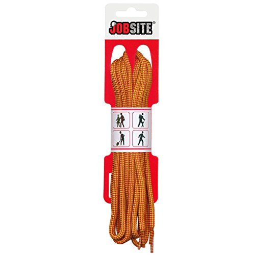 Jobsite Work Duty Boot Laces Yellow And Brown 45'' jobsite work duty boot laces yellow and brown 45''