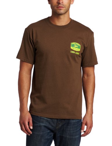John Deere Men's Vintage Tm Jersey Tee, Brown, john deere men's vintage tm jersey tee, brown,