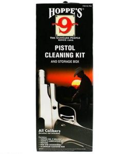 hoppe's pistol cleaning kit and storage box