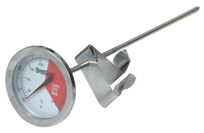 Bayou Classic Stainless Steel 5" Thermometer bayou classic stainless steel 5" thermometer
