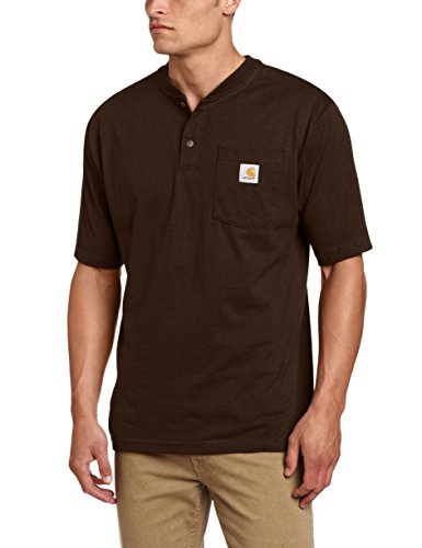 Carhartt Men's Shortsleeve Workwear Henley T-shirt carhartt men's shortsleeve workwear henley t-shirt