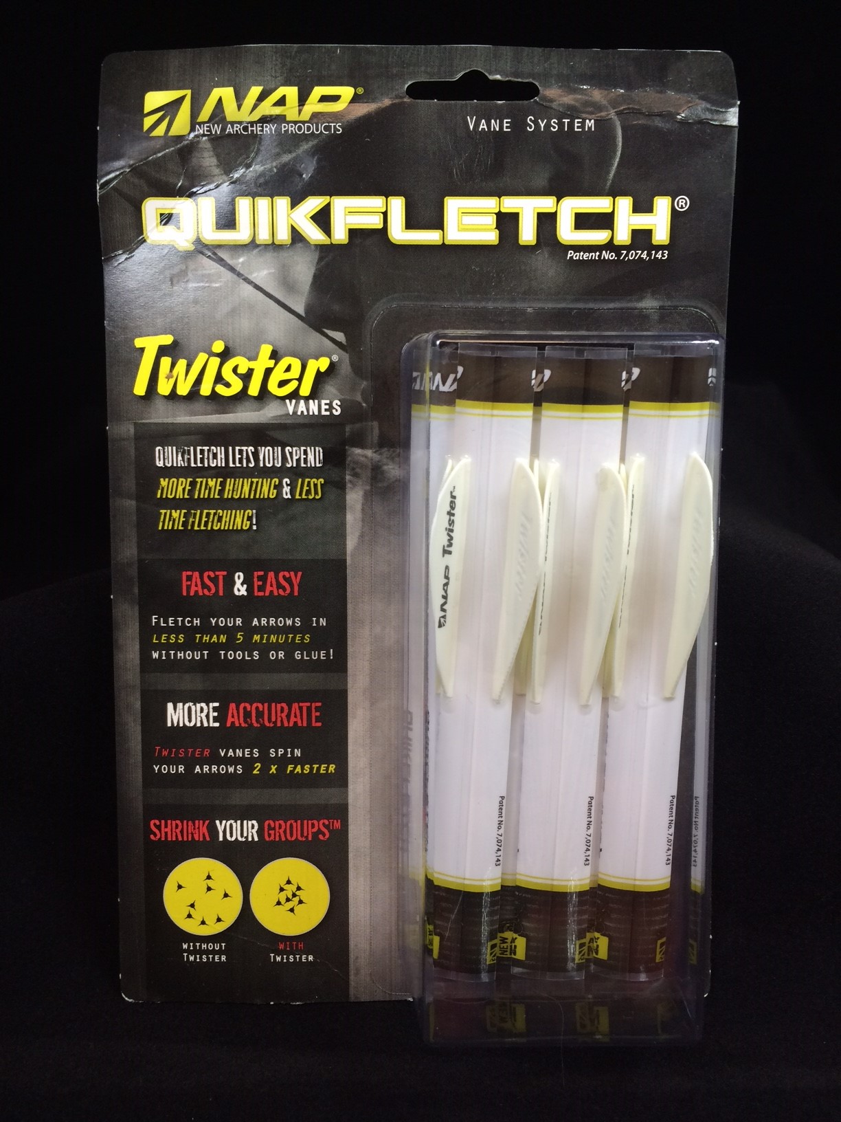 Nap Quikfletch Twister 2" 6-pack nap quikfletch twister 2" 6-pack