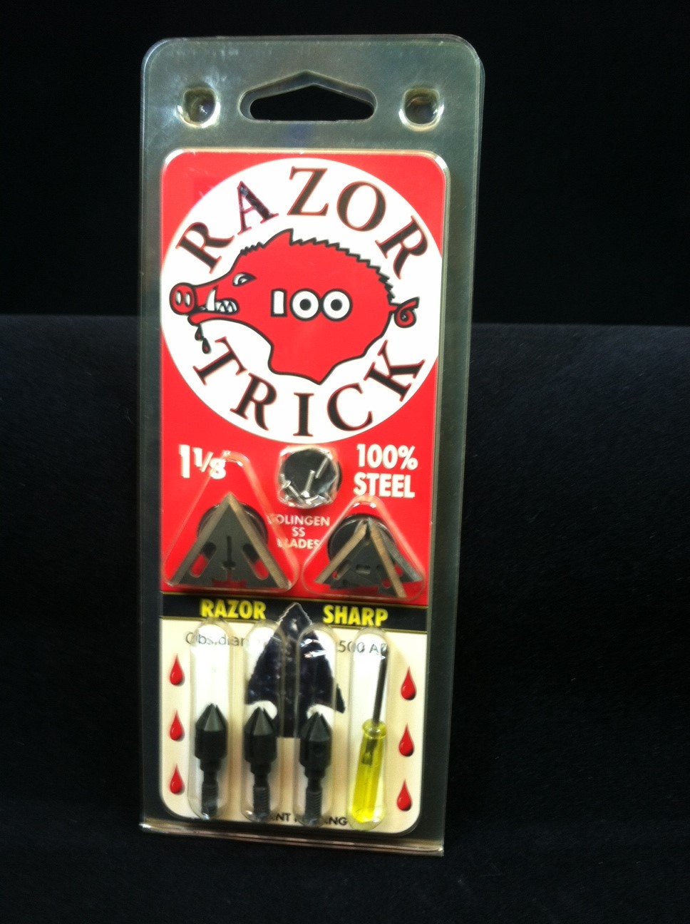Slick Trick Razor Trick Broadheads 3 Pk. slick trick razor trick broadheads 3 pk.