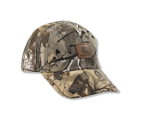 Carhartt Big Boys' Work Camo Duck Cap, Real Tree Brown, Child carhartt big boys' work camo duck cap, real tree brown, child