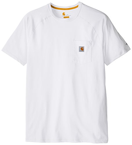 Carhartt Men's Big-tall Force Cotton Delmont Short Sleeve T-shirt Relaxed Fit carhartt men's big-tall force cotton delmont short sleeve t-shirt relaxed fit