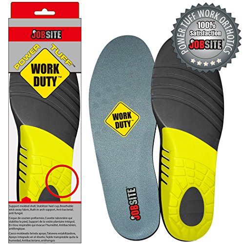 Jobsite Power Tuff Orthotic Boot Insoles jobsite power tuff orthotic boot insoles