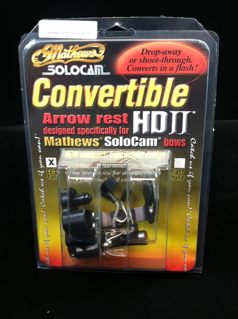 Mathews Solocam Convertible Hd Ii Arrow Rest W/damper mathews solocam convertible hd ii arrow rest w/damper