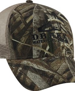 drake meshback camo cap