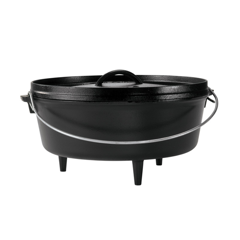 Lodge-logic-12-inch-6-quart-camp-dutch-oven lodge logic 12 inch / 6 quart camp dutch oven