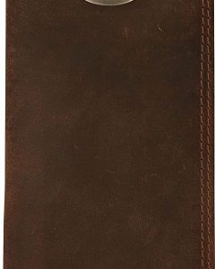 Drake Men's Leather Checkbook Wallet