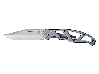 Gerber Paraframe Mini- Stainless, Fine Edge Folding Knife Gerber Paraframe Mini- Stainless, Fine Edge Folding Knife