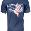 Heybo Men's Patriotic Duck T-Shirt
