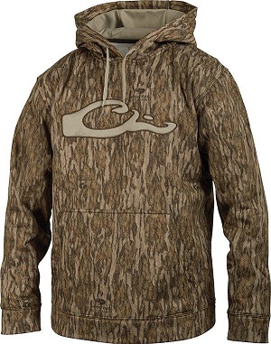 MOSSY OAK BOTTOMLAND Drake Men's Performance Hoodie Camo