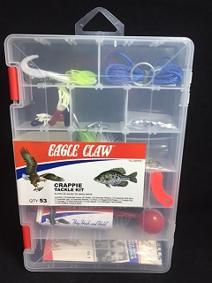 Eagle Claw Crappie Tackle Kit 53 Pc. Eagle Claw Crappie Tackle Kit 53 Pc.