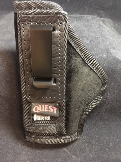 Quest Leather Tuckable Holster Small Glock - Left Hand Quest Leather Tuckable Holster Small Glock - Left Hand