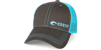 Costa Del Mar Neon Trucker Twill Hat Costa Del Mar Neon Trucker Twill Hat
