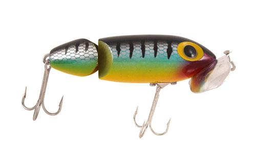 ARBOGAST JOINTED JITTERBUG PERCH ARBOGAST JOINTED JITTERBUG PERCH