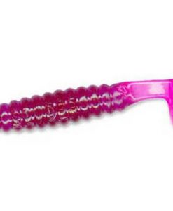 CHARLIE BREWER CRAPPIE SLIDER GRUB PURPLE PINK TAIL
