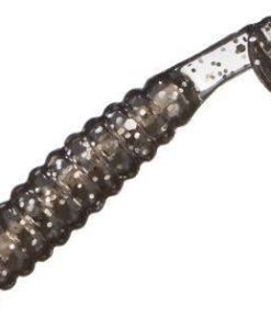 CHARLIE BREWER CRAPPIE SLIDER GRUB SMOKE GLITTER