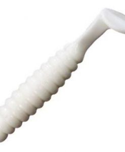 CHARLIE BREWER CRAPPIE SLIDER GRUB WHITE