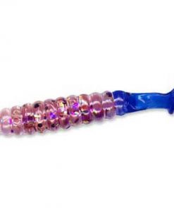 CHARLIE BREWER CRAPPIE SLIDER GRUB WILD CAT BLUE TAIL