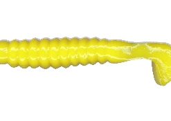 CHARLIE BREWER CRAPPIE SLIDER GRUB YELLOW