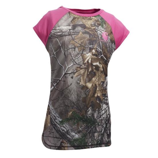 Carhartt Girls’ Force Pink Camo Tank Carhartt Girls’ Force Pink Camo Tank
