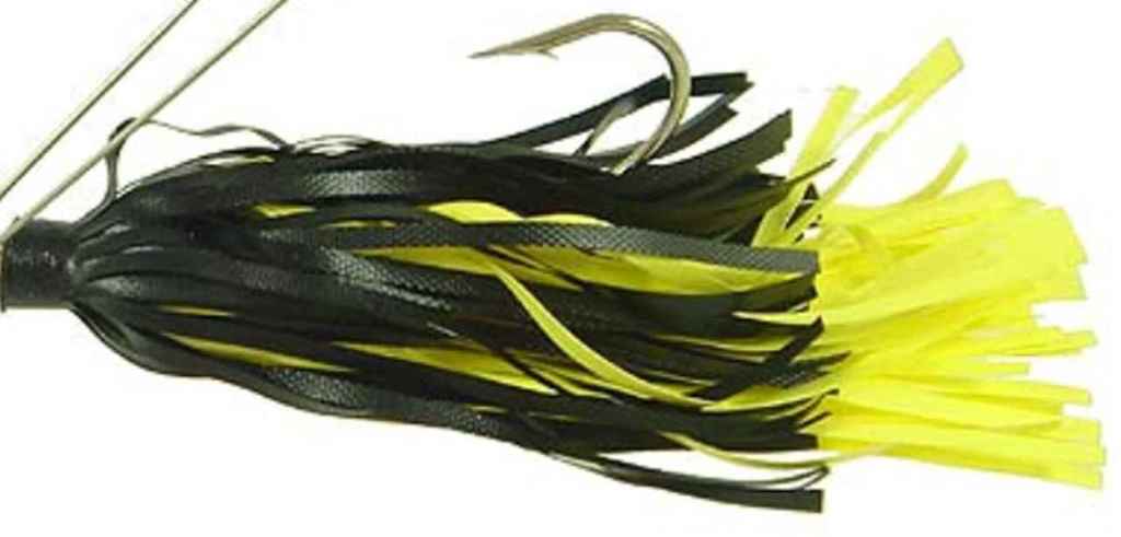 HILDEBRANDT SNAGLESS SALLY SPINNERBAIT NICKEL BLACK YELLOW HILDEBRANDT SNAGLESS SALLY SPINNERBAIT NICKEL BLACK YELLOW