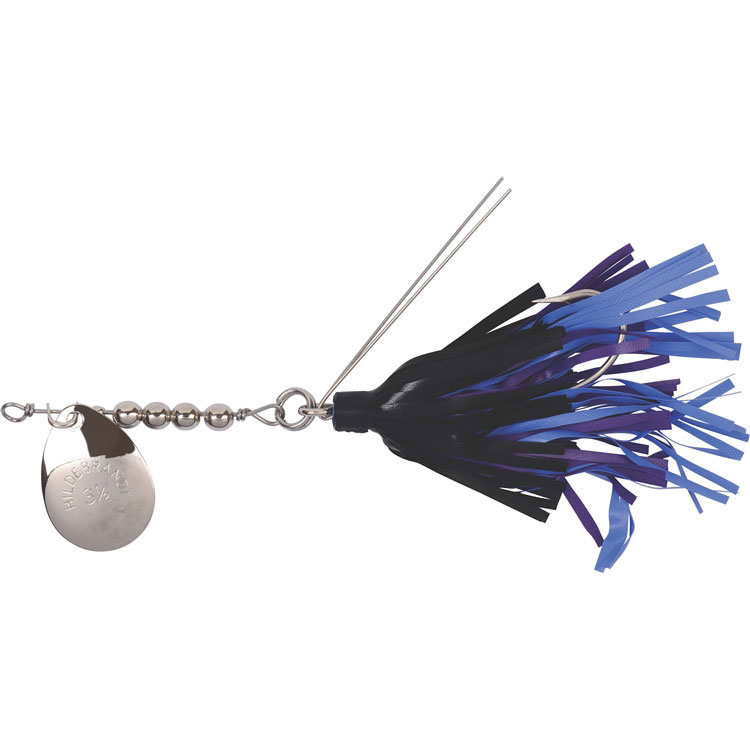 HILDEBRANDT SNAGLESS SALLY SPINNERBAIT NICKEL BRUISER HILDEBRANDT SNAGLESS SALLY SPINNERBAIT NICKEL BRUISER