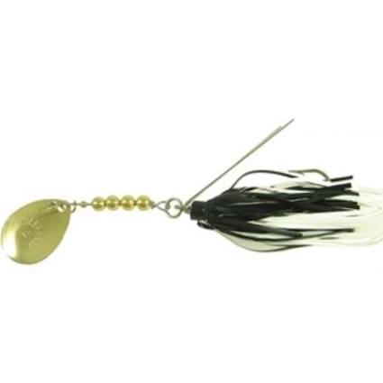 HILDEBRANDT YAKIMA SNAGLESS SALLY SPINNERBAIT GOLD WHITE BLACK HILDEBRANDT YAKIMA SNAGLESS SALLY SPINNERBAIT GOLD WHITE BLACK