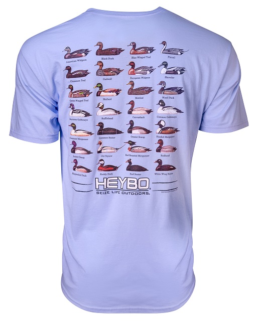 Heybo Men's Duck Chart T-Shirt Heybo Men's Duck Chart T-Shirt