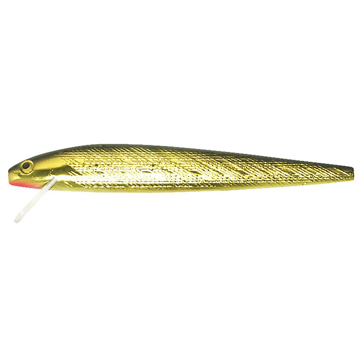 REBEL FISHING LURE JOINTED MINNOW GOLD BLACK REBEL FISHING LURE JOINTED MINNOW GOLD BLACK