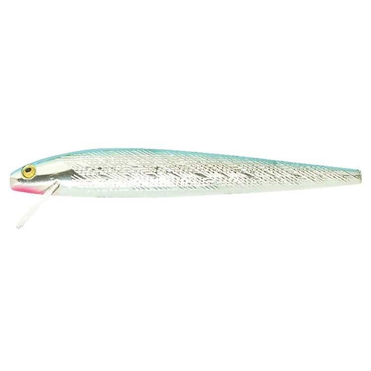 REBEL FISHING LURE JOINTED MINNOW SILVER BLUE REBEL FISHING LURE JOINTED MINNOW SILVER BLUE