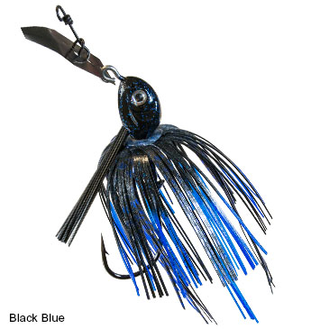 ZMAN WEEDLESS CHATTERBAIT PROJECT Z BLACK BLUE ZMAN WEEDLESS CHATTERBAIT PROJECT Z BLACK BLUE