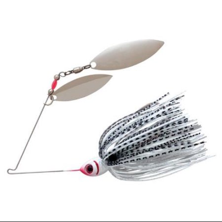 BOOYAH TANDEM BLADE SPINNERBAIT SILVER SHAD BOOYAH TANDEM BLADE SPINNERBAIT SILVER SHAD